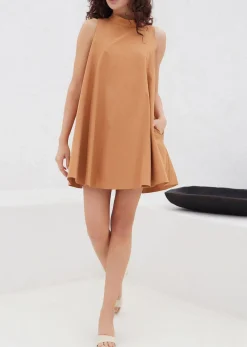 Lost + Wander Dresses*Lady Like Charm Mini Dress RUST