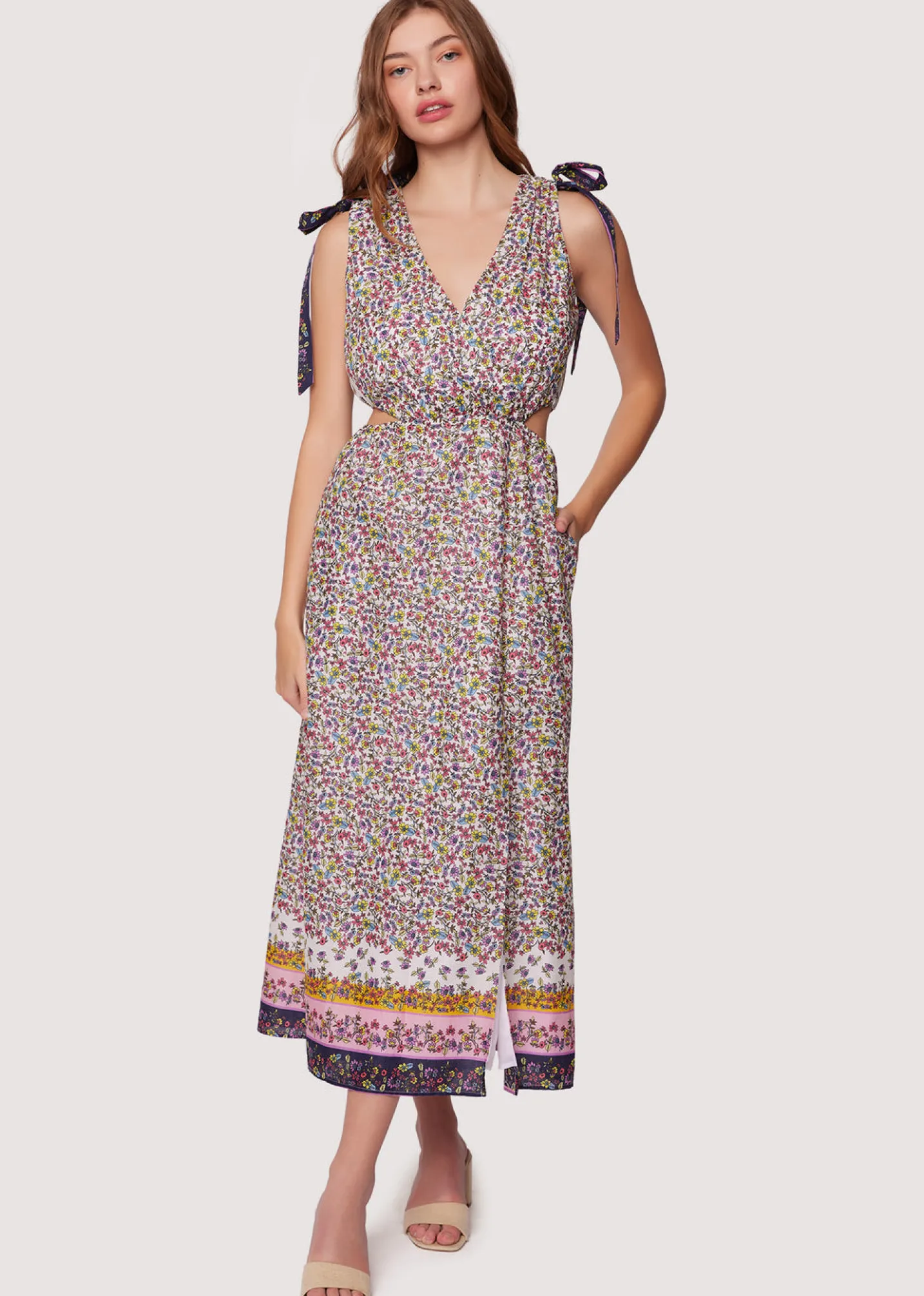 Lost + Wander Dresses*Lakeside Cottage Maxi Dress FLOWER-MULTI