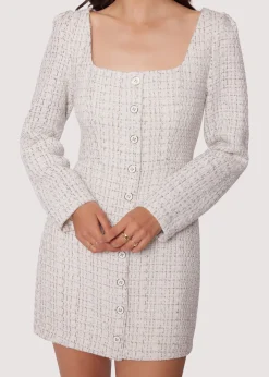 Lost + Wander Dresses*Louise Mini Dress OFF-WHITE-MULTI