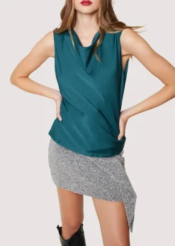 Lost + Wander Tops*Modern Love Cowl Top TEAL