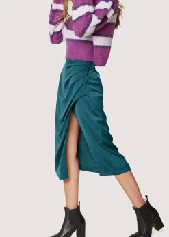 Lost + Wander Skirts*Modern Love Midi Skirt TEAL