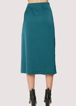 Lost + Wander Skirts*Modern Love Midi Skirt TEAL