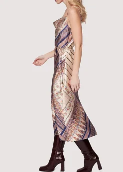 Lost + Wander Dresses*New Frontier Midi Dress CREAM-MULTI