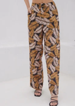 Lost + Wander Sets*Nightfall Palm Pants TAUPETROPICAL