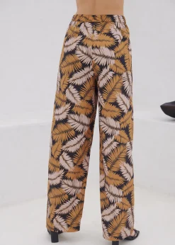 Lost + Wander Pants and Shorts*Nightfall Palm Pants TAUPETROPICAL