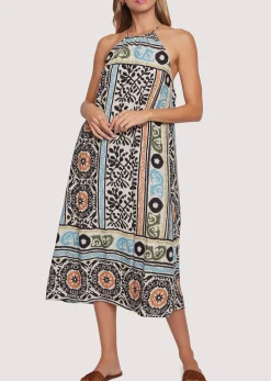 Lost + Wander Dresses*Oracle Midi Dress BLACK-MULTI