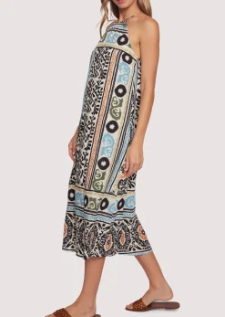 Lost + Wander Dresses*Oracle Midi Dress BLACK-MULTI