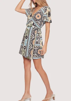 Lost + Wander Dresses*Oracle Mini Dress BLACK-MULTI