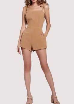 Lost + Wander Romper and Jumpsuits*Out East Romper MACAROON