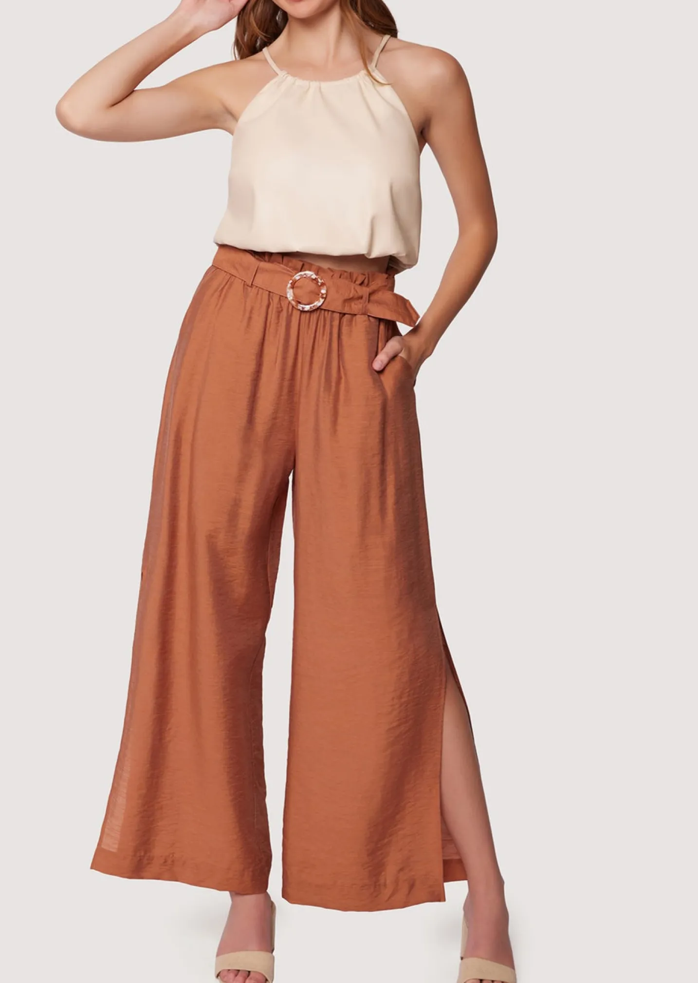 Lost + Wander Sets*Pacific Grove Pants BROWN
