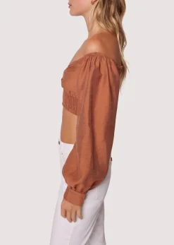 Lost + Wander Sets*Pacific Grove Top BROWN