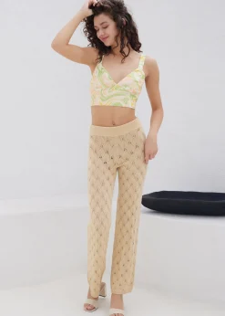 Lost + Wander Tops*Radiant River Top GREEN-MARBLE