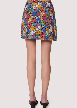 Lost + Wander Sets*Renoir's Terrace Mini Skirt FLOWER-MULTI