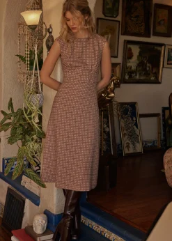 Lost + Wander Dresses*Sara Midi Dress BRONZE-BLEND