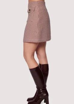 Lost + Wander Skirts*Sara Mini Skirt BRONZE-BLEND