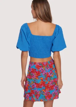 Lost + Wander Tops*Siren Oasis Top LAPIS-BLUE