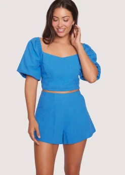 Lost + Wander Tops*Siren Oasis Top LAPIS-BLUE