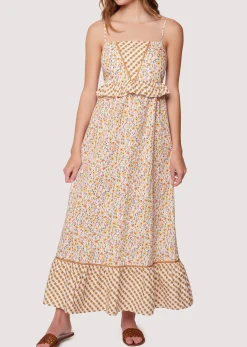 Lost + Wander Dresses*Spring Sunrise Maxi Dress YELLOW-MULTI-FLORAL