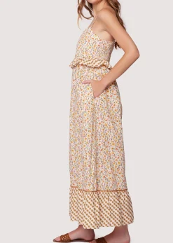 Lost + Wander Dresses*Spring Sunrise Maxi Dress YELLOW-MULTI-FLORAL
