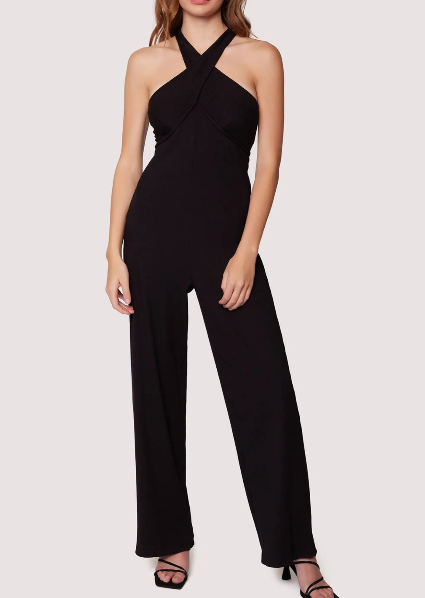 Lost + Wander Romper and Jumpsuits*Stargazing Jumpsuit BLACK