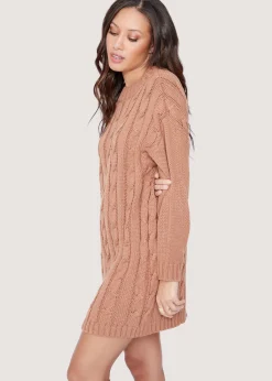 Lost + Wander Dresses*Staycation Mini Dress TAN