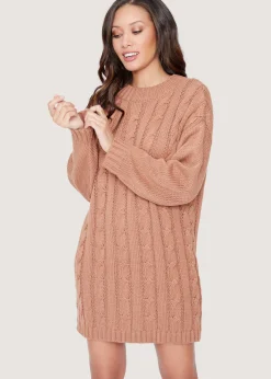 Lost + Wander Dresses*Staycation Mini Dress TAN