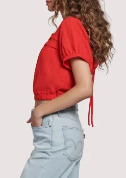 Lost + Wander Tops*Strawberrry Waves Top RED