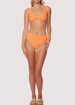 Lost + Wander Sets*Sun Kissed High Waist Bikini Bottom ORANGE