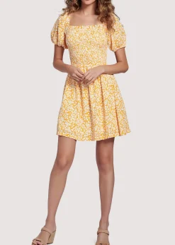 Lost + Wander Dresses*Tangerine Dream Mini Dress RADIANTYELLOW