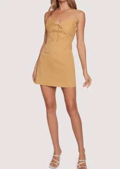 Lost + Wander Dresses*Terra Mini Dress BEIGE