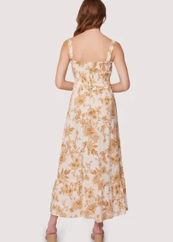 Lost + Wander Dresses*Toasted Rose Maxi Dress BROWN-FLORAL