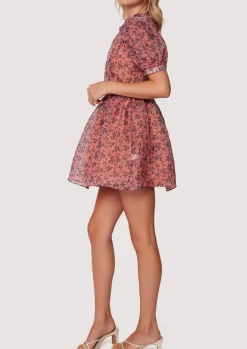 Lost + Wander Dresses*Venus Rising Mini Dress PINKFLORAL