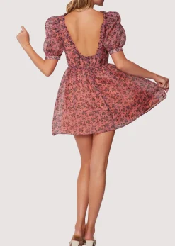 Lost + Wander Dresses*Venus Rising Mini Dress PINKFLORAL