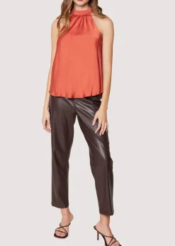 Lost + Wander Tops* Moon Halter Top VERMILION