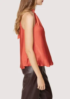 Lost + Wander Tops* Moon Halter Top VERMILION
