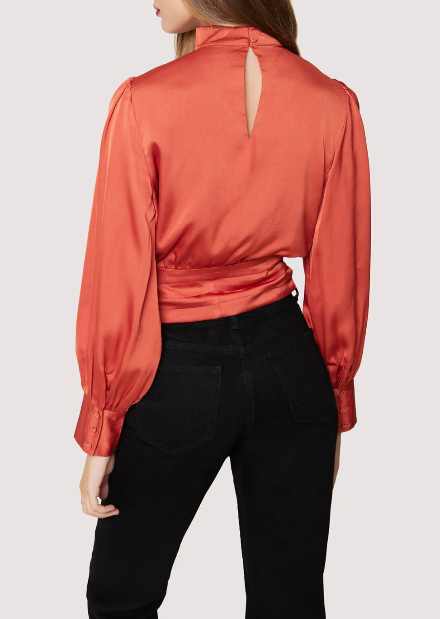 Lost + Wander Tops* Moon Wrap Top VERMILION