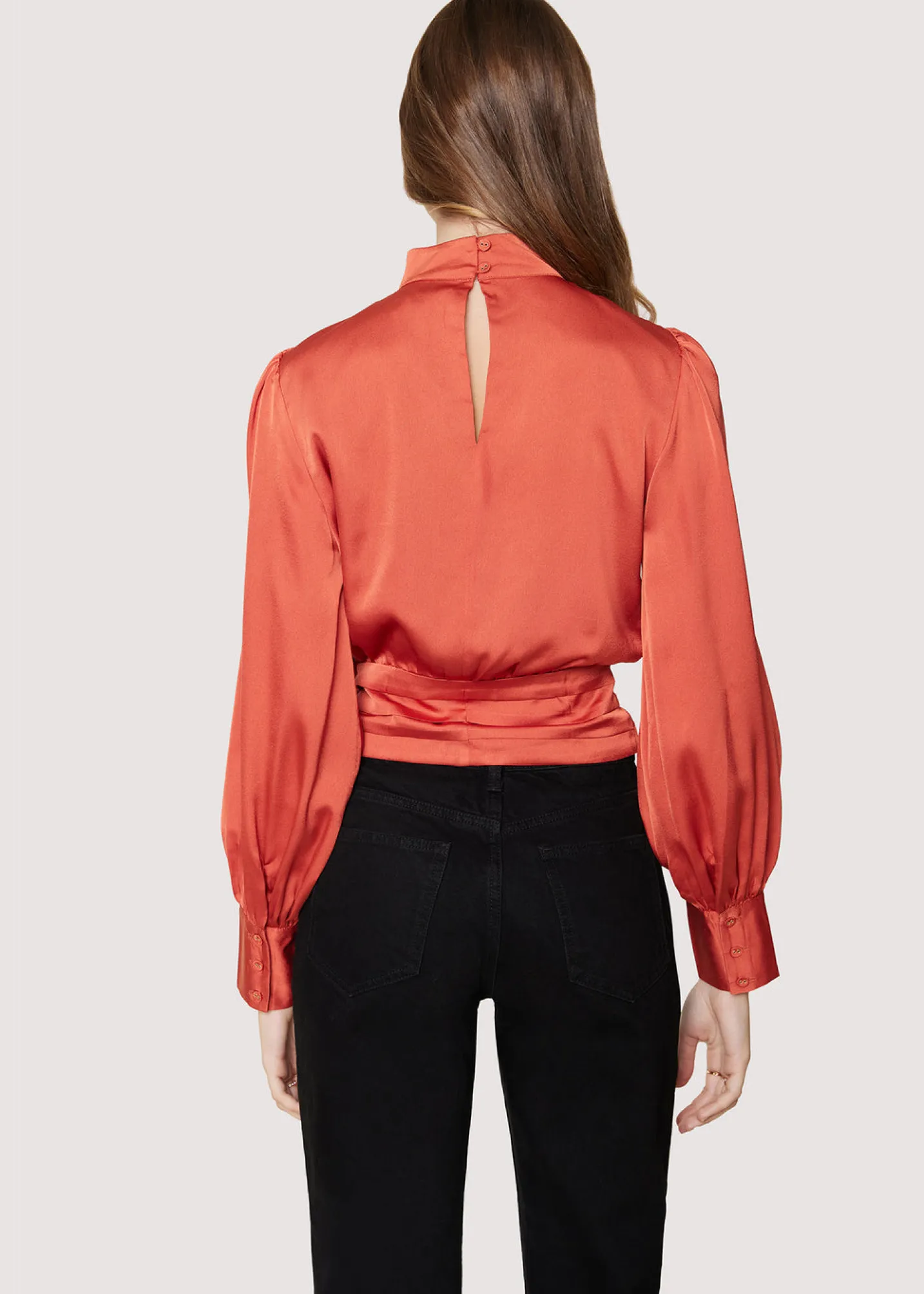 Lost + Wander Tops* Moon Wrap Top VERMILION