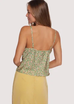 Lost + Wander Tops*Wild Poppies Top GREENFLORAL