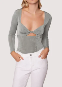 Lost + Wander Sets*Wild Sage Bodysuit SAGE-GREEN