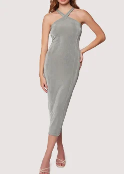 Lost + Wander Dresses*Wild Sage Midi Dress SAGE-GREEN