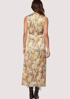 Lost + Wander Dresses*Wildflower Dusk Maxi Dress OLIVE-MULTI-FLORAL