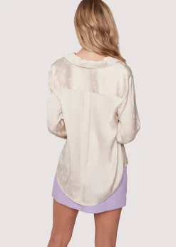 Lost + Wander Tops*Zephyr Lily Shirt SILVER