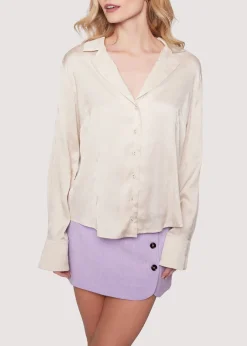 Lost + Wander Tops*Zephyr Lily Shirt SILVER